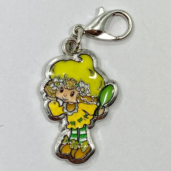 Vintage Strawberry Shortcake Lemon Meringue Clip On Charm Zipper Pull Bag - Picture 3 of 8